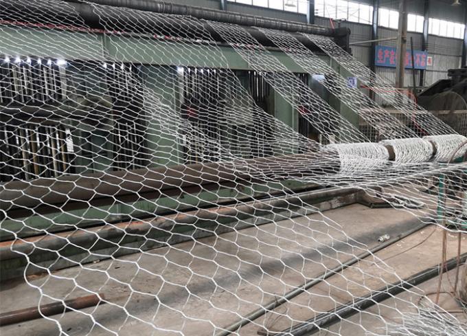 Tamaño estándar los 2m el x 1m el x malla hexagonal galvanizada 1m de la cesta de Gabion 0