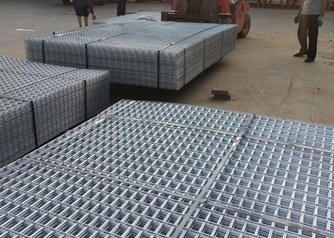 2"” alambre soldado con autógena de acero Mesh Panels Hot Dipped Galvanized de carbono X2 1