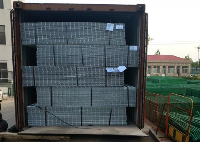 2"” alambre soldado con autógena de acero Mesh Panels Hot Dipped Galvanized de carbono X2 2