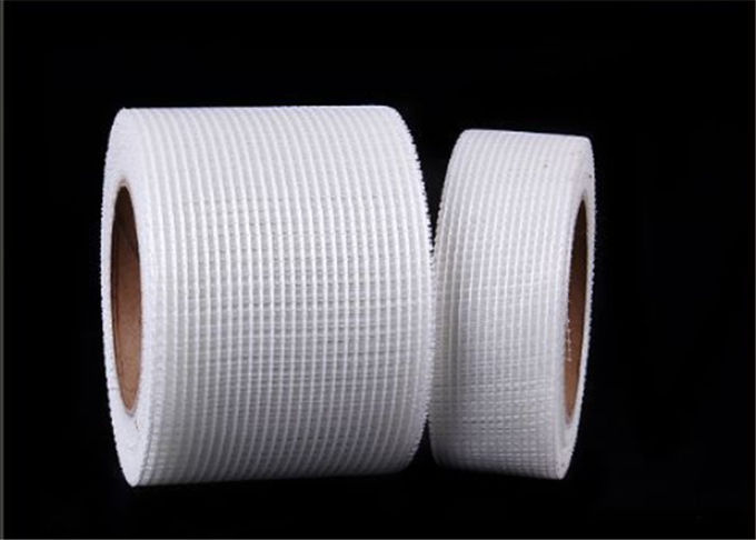 rollo ancho de Mesh Self Adhesive Drywall los 90m de la red de la fibra de vidrio de 50m m 0