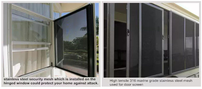 10 la bala de Mesh Window Screen Wire Mesh Ss 304/316 impermeabiliza alta seguridad 1