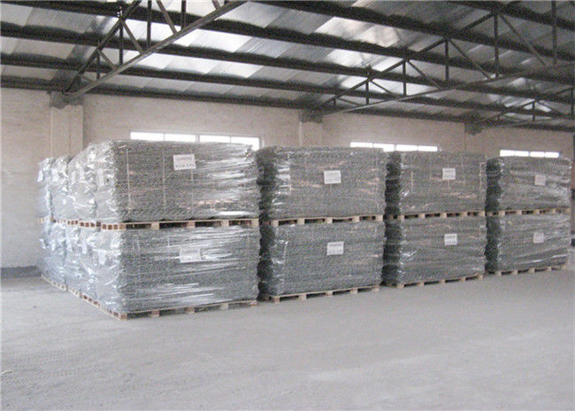 estructura monolítica galvanizada los 2x1x1m de la caja de Gabion para la estabilización de la tierra 1