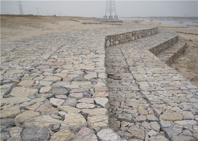 alambre de la red del colchón 2.7m m de los 3x1x0.3m Gabion galvanizado para la protección de la cuesta 2