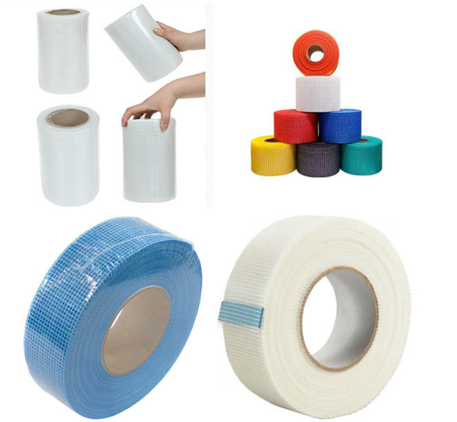Cinta de la junta de la fibra de vidrio de Mesh Tape Drywall Anti Corrosion de la fibra de la junta de 5*5 EPS 0