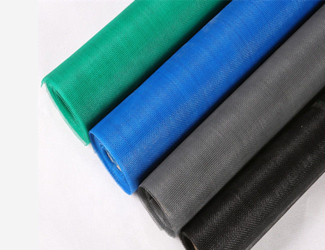 malla de alambre 0.013inch Mesh Window Screen ultra fino de la fibra de vidrio de 125g los 2.5m 0