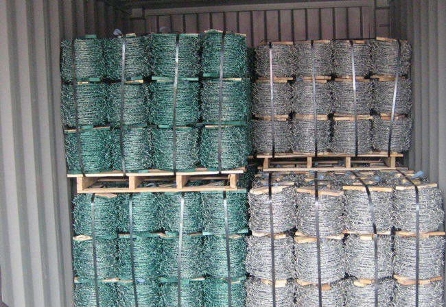 alambre de púas revestido plástico los 7.5cm granja y ciudad de 13x13 50kg 2