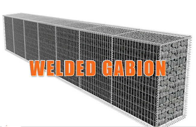 Alambre 195 Gabion soldado con autógena Mesh Square Garden Edging del hierro de 80 x de 80m m 0