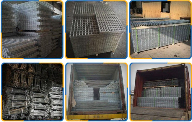 Mesh Rock Filled Gabions soldado con autógena pesadamente galvanizado 75×75m m a prueba de herrumbre 1