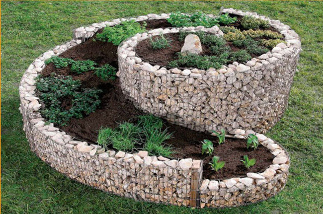 muro de contención de la cesta de la roca de la longitud de la anchura el 1m de los 0.5m Mesh Gabion soldado con autógena los 4x1x1m 2