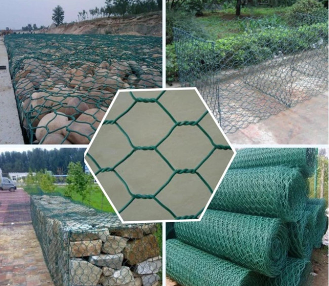 2m m embrujan las jaulas de acero galvanizadas el 1x1x0.5m de Gabion para la protección de la presa 1