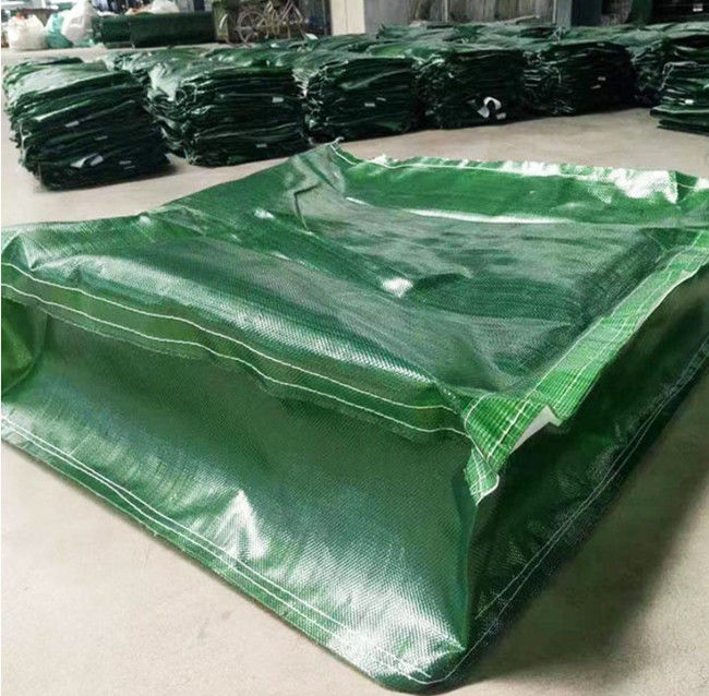 SGS tejido el 1*1*1m del bolso ISO de Gabion del ANIMAL DOMÉSTICO del geotextil de la prenda impermeable 0