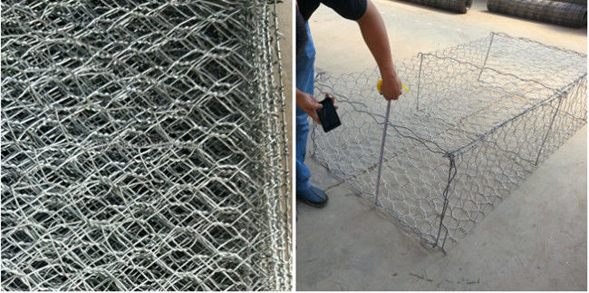 los 12cm×15cm embrujan la piedra decorativa de Gabion enjaula ductilidad y flexibilidad 1