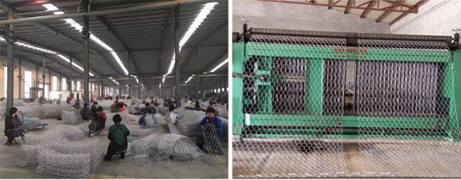 alambre de la red del colchón 2.7m m de los 3x1x0.3m Gabion galvanizado para la protección de la cuesta 1