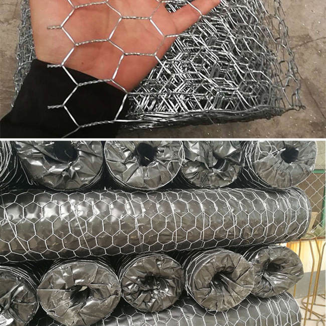 alto alambre de pollo galvanizado 0.42m m del 1.2m Mesh Fence For Rabbits Cage 0