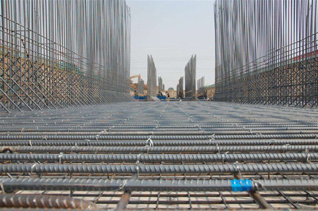 malla de alambre soldada con autógena concreta 8m m de 100x100 150x150 BRC de alta resistencia 1