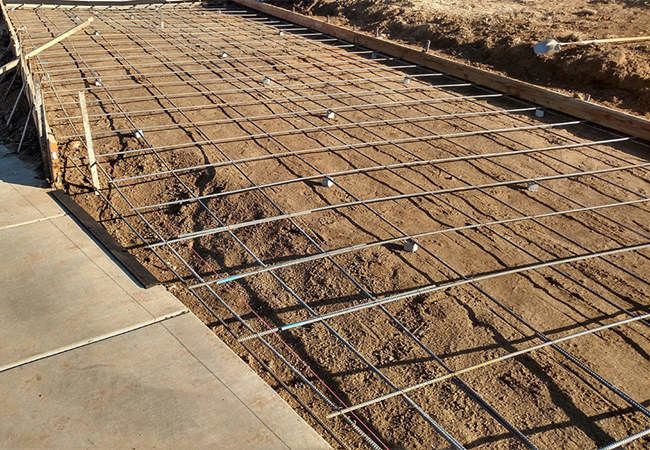 El refuerzo concreto de HBGB soldó con autógena la barra de acero acanalada del indicador 250m m de la malla de alambre 6 1