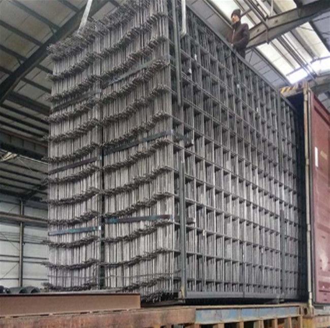 F52 proveyó de costillas 4x4 de acero reforzó el alambre soldado con autógena Mesh For Concrete 3