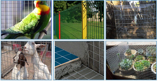 3d de acero galvanizado soldó con autógena el alambre Mesh Panels For Farm Fence y la jaula del hogar 2