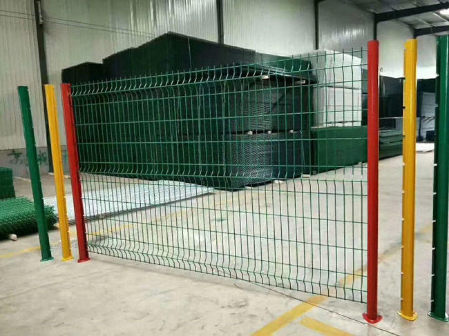la abertura 3x3 de 50x150m m soldó con autógena poder de los paneles del alambre que 3d revestido curvó el indicador 6 1