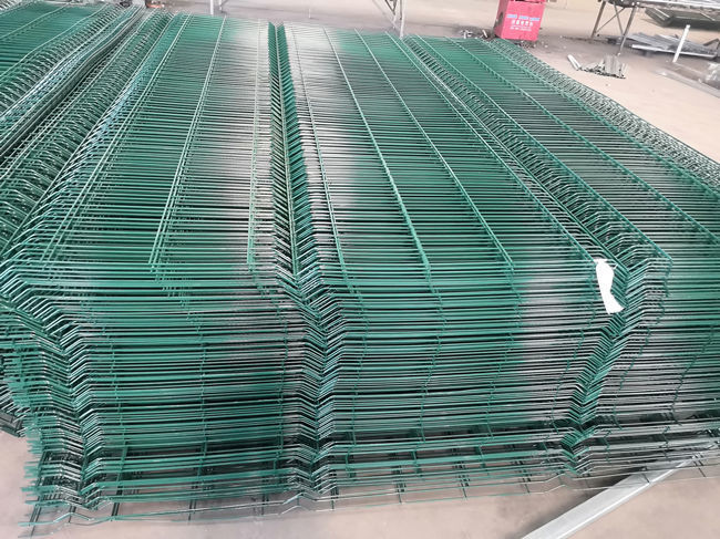 la abertura 3x3 de 50x150m m soldó con autógena poder de los paneles del alambre que 3d revestido curvó el indicador 6 0
