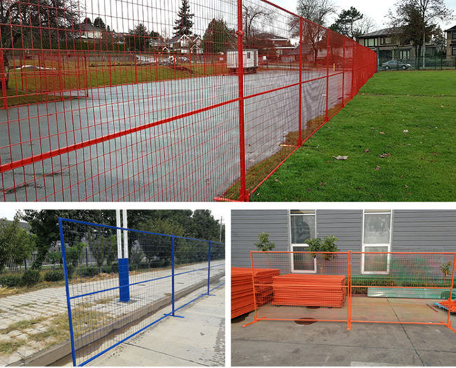 El PVC rojo 50x200 de Panels Bunnings los 6×9.5ft de la cerca de los temporeros de Canadá cubrió 1