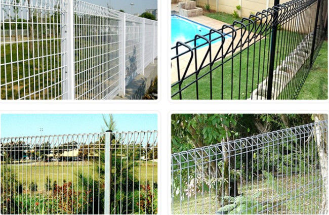 El top de rollo del diámetro BRC de L2.3m 6m m Mesh Fence Panels Hot Dipped galvanizó 2