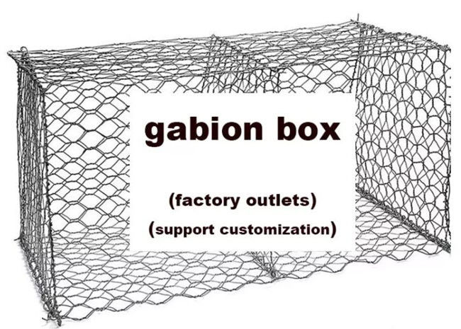 alambre de la red del colchón 2.7m m de los 3x1x0.3m Gabion galvanizado para la protección de la cuesta 0