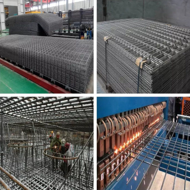 Alambre tejido Mesh Concrete Reinforcement For Construction de la barra de acero del material de construcción 0