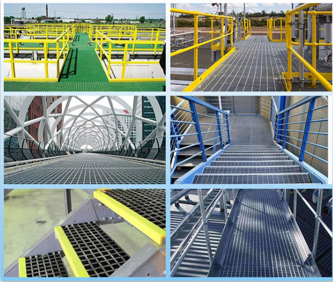 El alambre inoxidable resistente de agua ralla el acero a prueba de herrumbre de los materiales de construcción 0