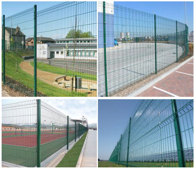 el doblez soldado con autógena 4m m de Mesh Panels Home Decorative Metal 3d del alambre curvó 2