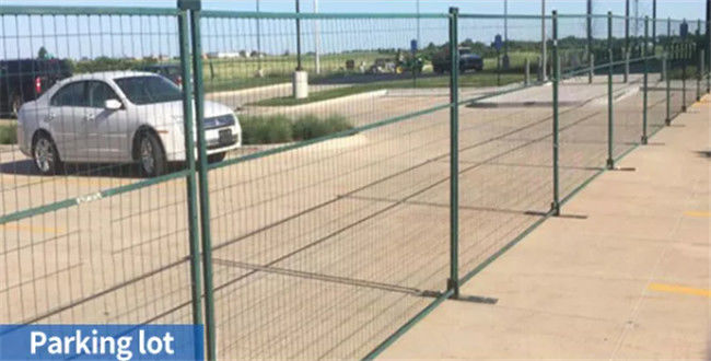 cerca prefabricada Panels Safety de la construcción de los temporeros de las casas del amontonamiento del 10ft 1