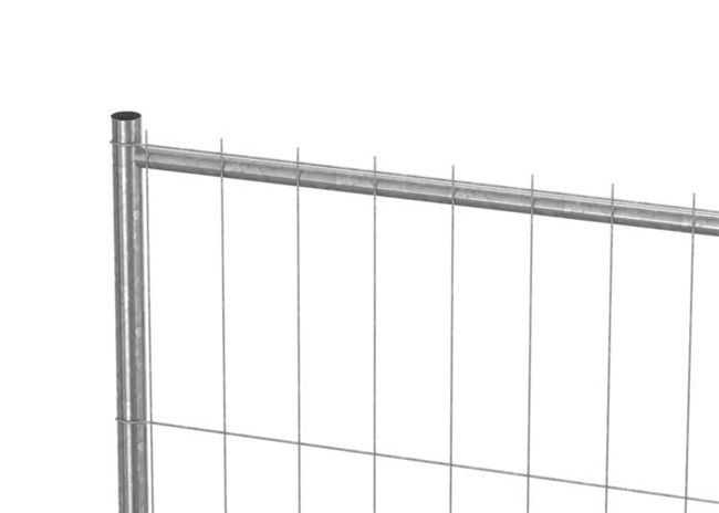Subida anti de Heras de la construcción temporal que cerca el panel galvanizado sumergido caliente de los 3.5m 0